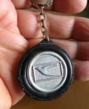 Ancien porte clé Automobile Simca Hirondelle Garage des Alpes Taxi Ambulance ...