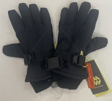 Kids Black All-in-Motion Winter Gloves Size 4-7 New with Tags