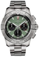 Breitling Avenger B01 Stainless Steel Green Dial 44mm Men's Watch AB0147101L1A1