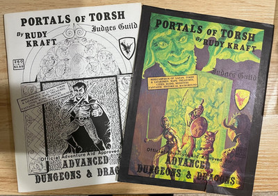 The Portals of Torsh - Judges Guild #260 - 1980, D&D AD&D, Rudy Kraft