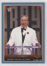 2015 Topps WWE Road to Wrestlemania Wal-Mart Blue Larry Zbyszko #97 1s8