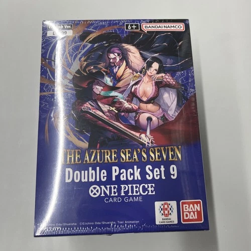 ONE PIECE TCG OP-14 The Azure Sea’s Seven Double Pack Set 9 Sealed Display Box