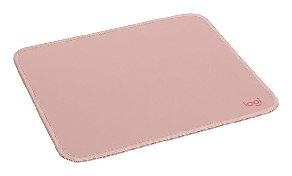 Logitech Mouse Pad - Studio Series Computer Mouse Mat with Anti-slip Rubber Pink