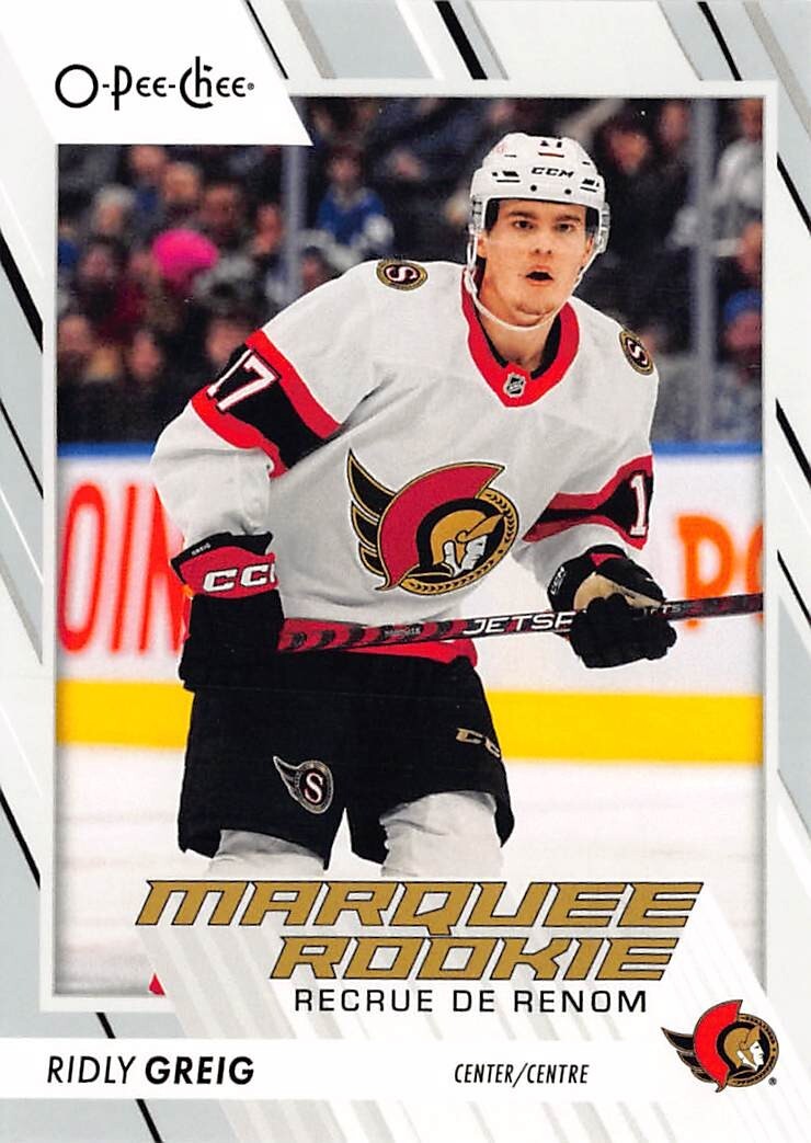 2023-24 O-Pee-Chee #543 Ridly Greig RC