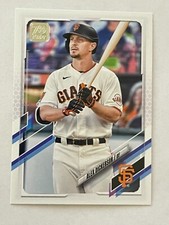 2021 TOPPS ALEX DICKERSON #616 OUTFIELD SAN FRANCISCO GIANTS BASEBALL CARD