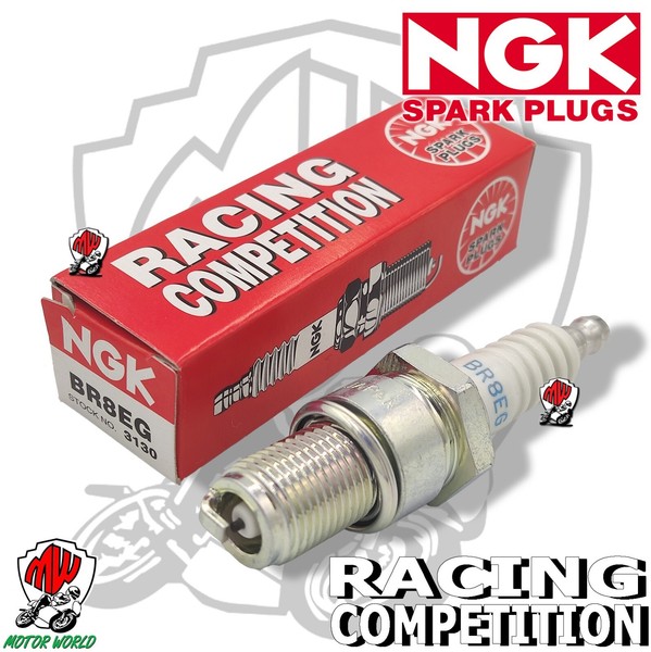 Kerze Racing Competition NGK BR8EG Gas Ec 125 2002-image