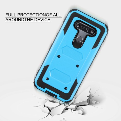 For LG K51 Case LG Q51 Case Built in Screen Protector Rugged Full-Body Protector - 第 7/23 張圖片