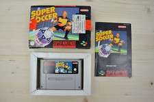 Thumbnail of ebay&reg; auction 186795639361 | SNES - Super Soccer - (OVP, mit Anleitung)