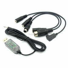 Dynam RC Flight USB Simulator Cable  Dongle Model Airplane Warbird Helicopter
