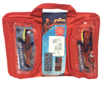 Marvel Spider-Man Travel Desk Activity Set