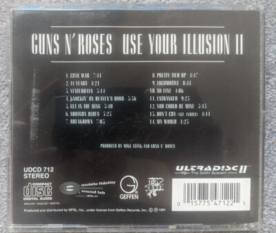 Guns N' Roses / Use～ Ⅱ GOLD SIGNATURE CD Guns N' Roses Use Your Illusion II Original Master Recording