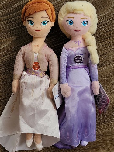 elsa talking plush