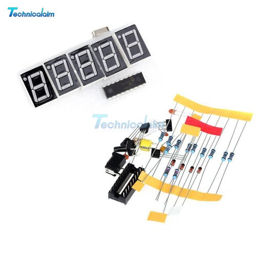 1Hz-50MHz DIY Kits Digital LED Crystal Oscillator Tester Frequency Counter Meter - Bild 3 von 6
