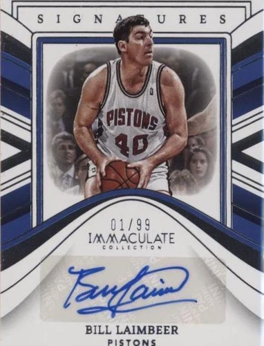 2022-23 Panini Immaculate Collection - Bill Laimbeer #IMS-BLA