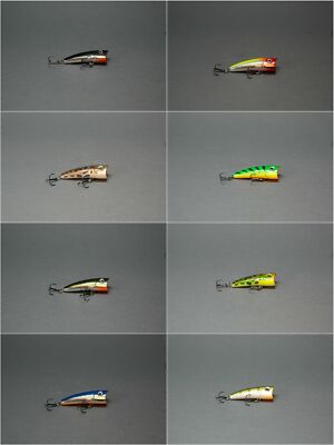 Rapala Wobbler Ultra Light Pop ULP04 4cm - viele Farben - 