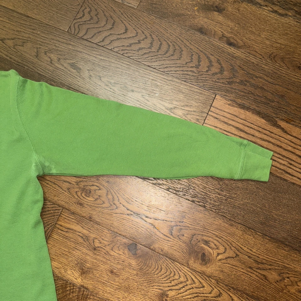 Camisa John Deere Vintage Años 90 Manga Larga Hombre Grande Verde Amarillo Granja Ropa de Trabajo Foto 3 de 4