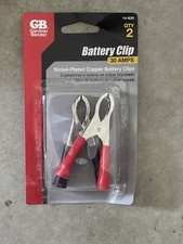 Nickel Plated Steel Battery Clips, 30 Amps, GB 14-630