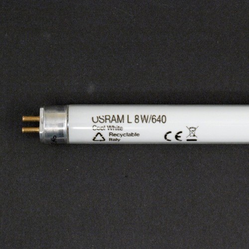 Osram Fluorescent Lamp L 8W/640 Cool White 288mm G5 Cool White