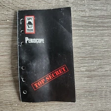 Vintage TYCO Spy Tech Periscope Top Secret Instruction Guide