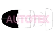 PreCut Film Front Two Door Windows Any Tint Shade For Mercedes-Benz GL 2007-2012