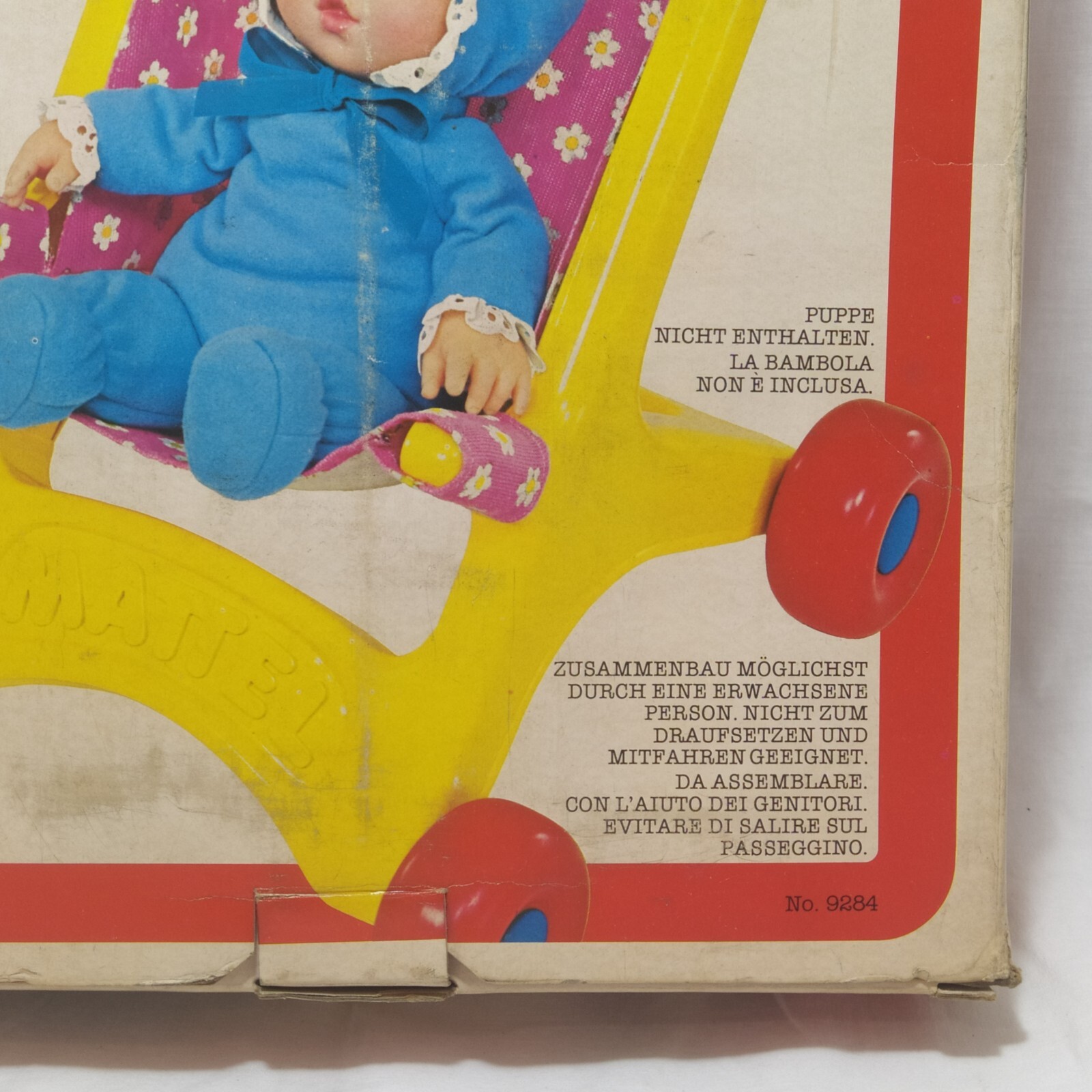 Passeggino per bambole Mattel Vintage 1979 foto 4