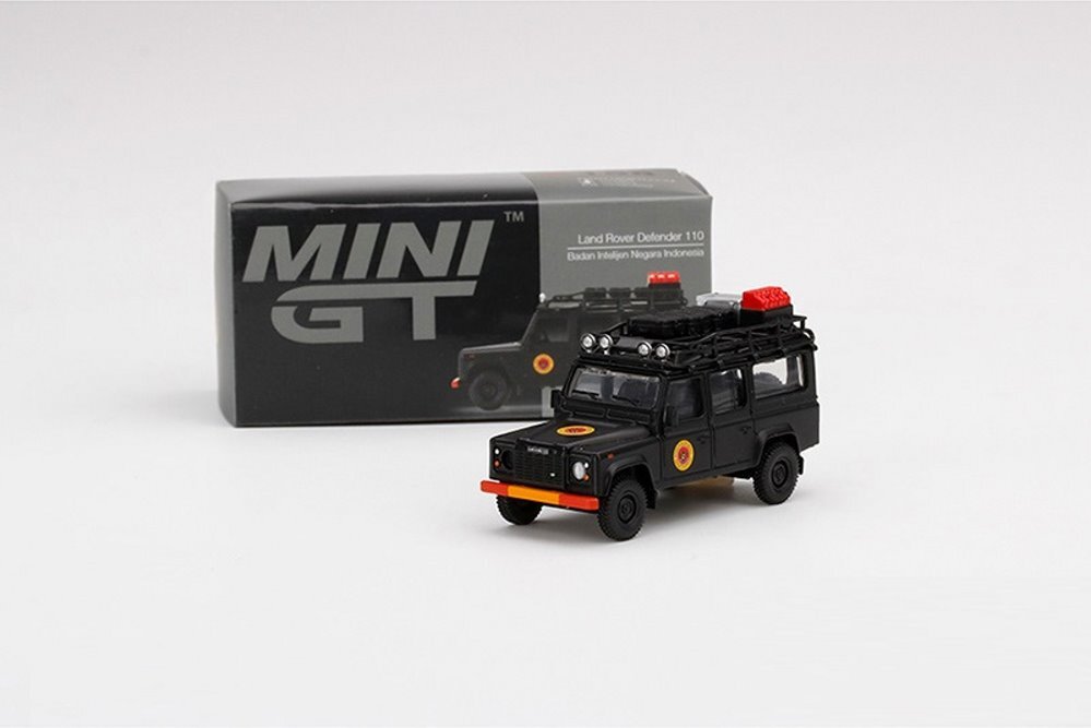 ミニカー MINI GT Land Rover Defender 110 Land Rover Defender 110, Black - Mini GT MGT00158/48 - 1/64