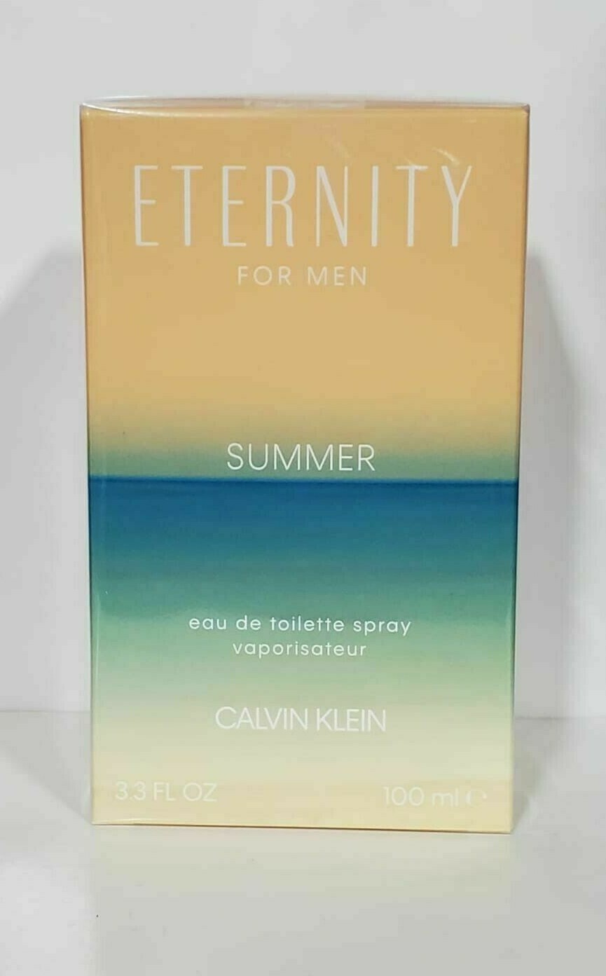 Eternity Summer 2019 by Calvin Klein 3.3/ 3.4oz EDT Spray NIB Sealed For Men eBay