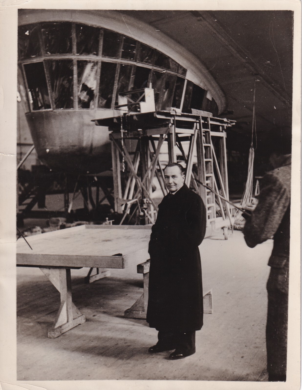 Zeppelin Commander 1936 Ernst Lehmann - Captain Commander of Hindenburg LZ129 Zeppelin ...