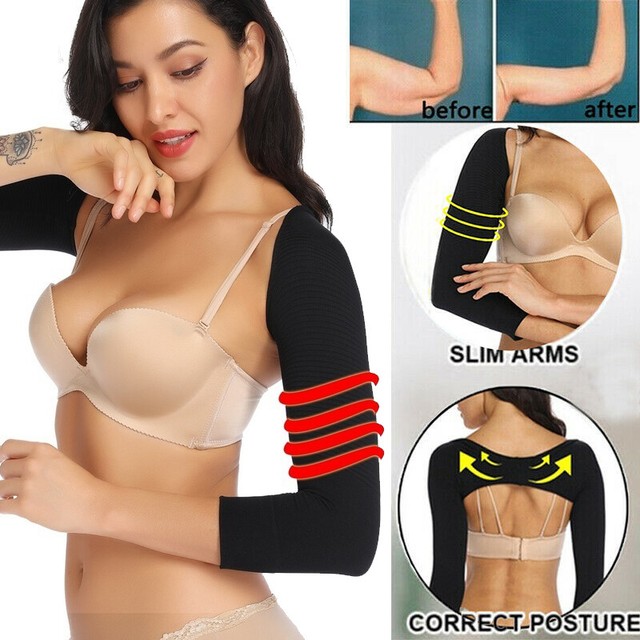 Women's Upper Arm Shaper Slimming Posture Corrector Tops Arms Shapewear