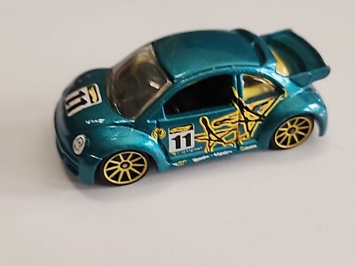 【未開封】Hot Wheels Volkswagen Beetle Hot Wheels Volkswagen New Beetle Cup Green # 11 Toy Car
