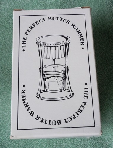 NUEVO The Perfect Butter Warmer Amco Vela Ramekin Acanalada 4 OZ Langosta De Colección - Imagen 4 de 9