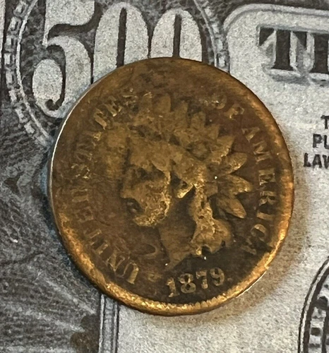 1879-P Indian Head Cent — photo from the most recent tracked eBay sale