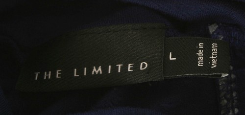The Limited Women's Cinched Short Sleeve Turtleneck Shirt Top Size Large - Picture 18 of 21