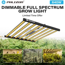Real 640W Full Spectrum Grow Light Output Flower Booster for High-Yield Harvest