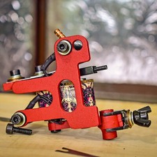 Handmade tattoo machine Big liner 7rl-18rs, Running 135-140Hz  4.5 V Unloaded