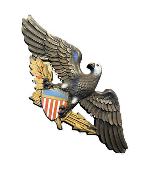 Vintage Eagle Wall Hanging RARE Vintage Styrofoam American Eagle 33 Inch