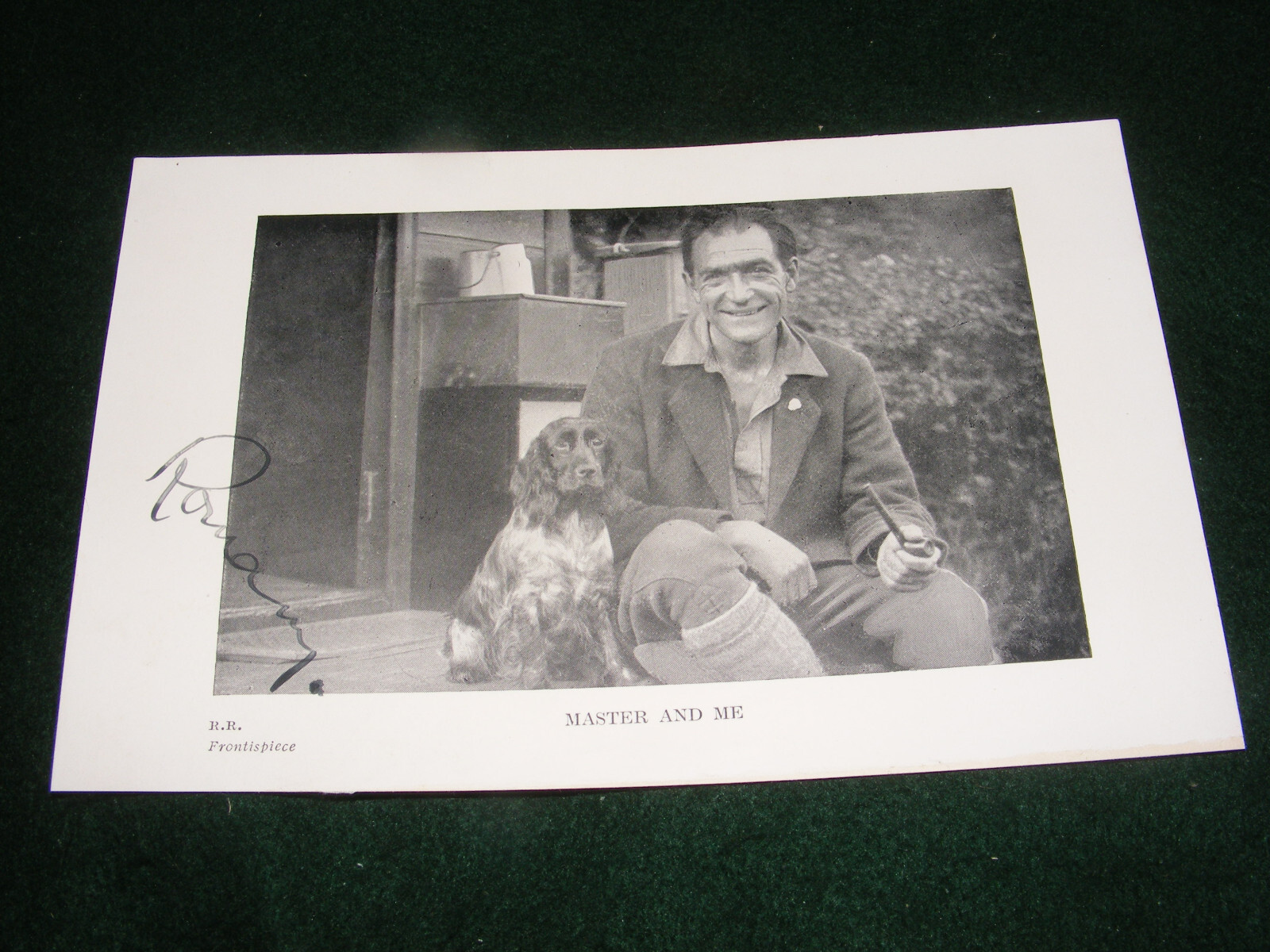 VINTAGE AUTOGRAPH 