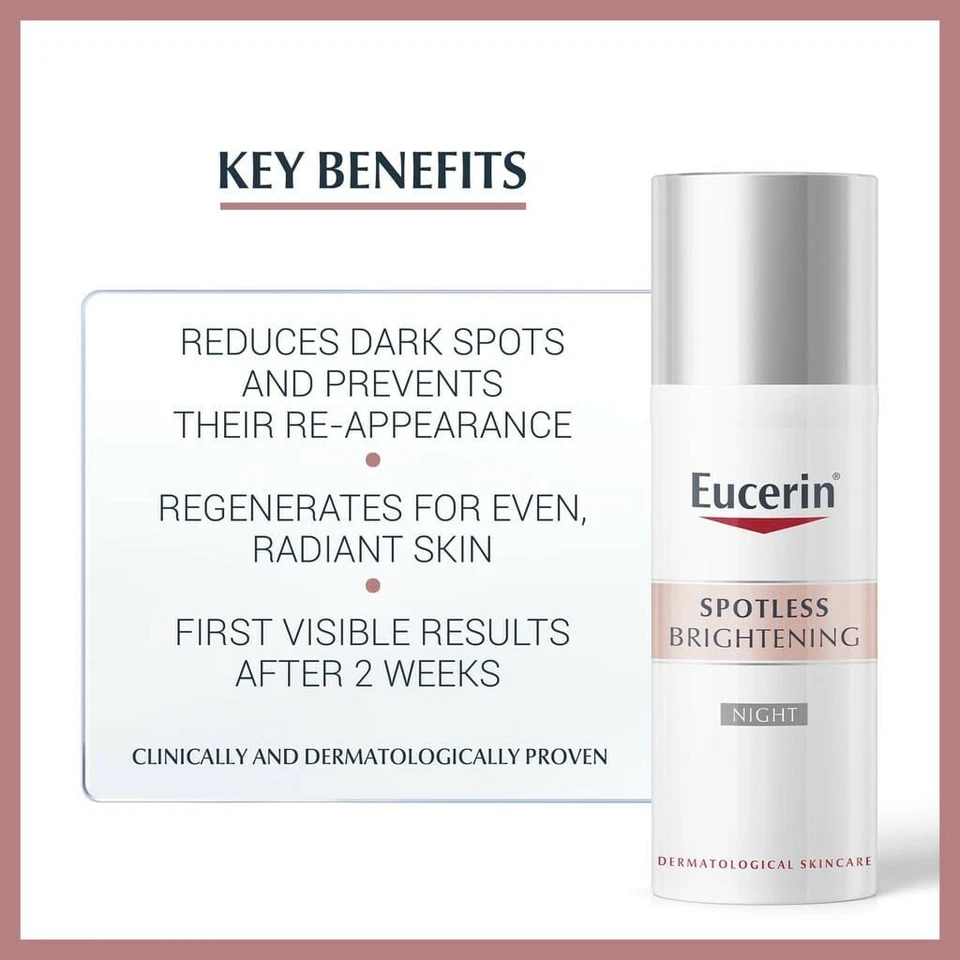 EUCERIN UltraWhite Líquido Iluminador No Manchado Noche 50 ml Cuidado Dermatológico de la Piel Foto 2 de 4