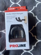 Proline Solid Wood Guitar Wall Hanger Mahogany Finish For Electric Or Acoustic