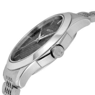 Gucci G-Timeless YA126480 Black Dial Quartz Men's Watch + Gucci G-Timeless YA126480 Black Dial Quartz Men's Watch +