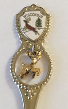 Wisconsin Vintage Souvenir Spoon Collectible