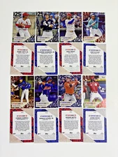 2025 Topps Series 1 TRAINING GROUNDS U Pick your Player Complete your Set