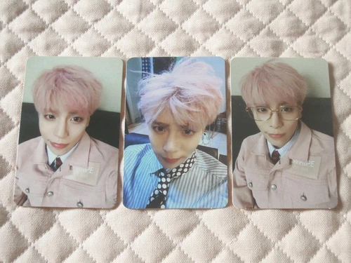 SHINee Jonghyun 1st Album She is & 1st Mini Album Base Photocard Full Set KPOP