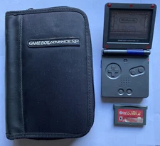 Nintendo Game Boy Advance SP (Cobalt Blue) - No Charger, W/ Yoshi Island, Star X