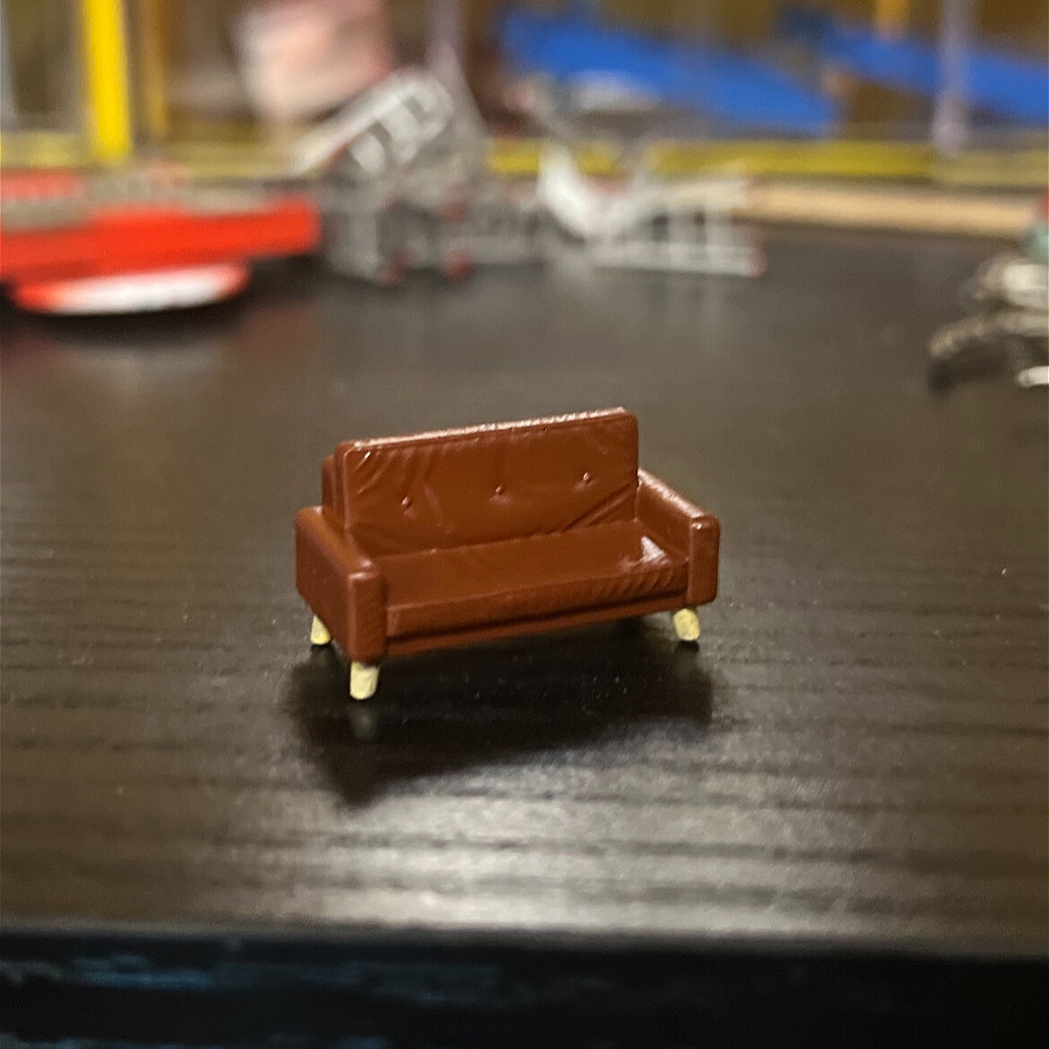 Set Figure In Miniatura 1:64 - Sedie Da Ufficio E Accessori Per Diorami Auto Veicoli