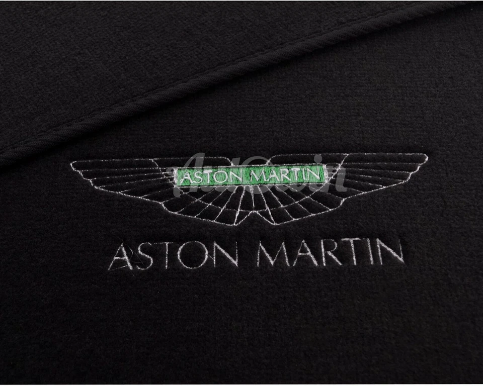 Alfombrillas para Aston Martin Vantage V8 Convertible 2004-2017 negras a medida LHD Foto 4 de 4
