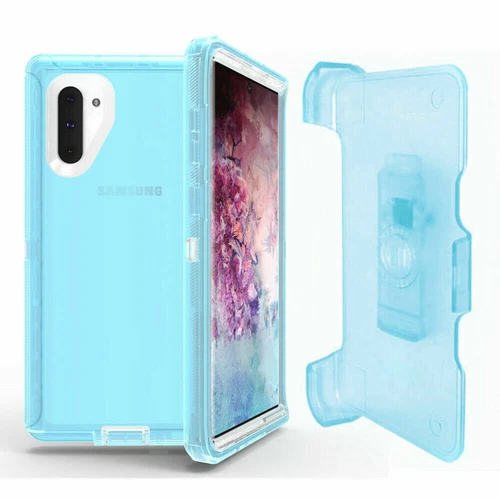 Für Samsung Galaxy Note 10/Note 10 Plus durchsichtige Schutzhülle + Gürtelclip - Bild 27 von 37