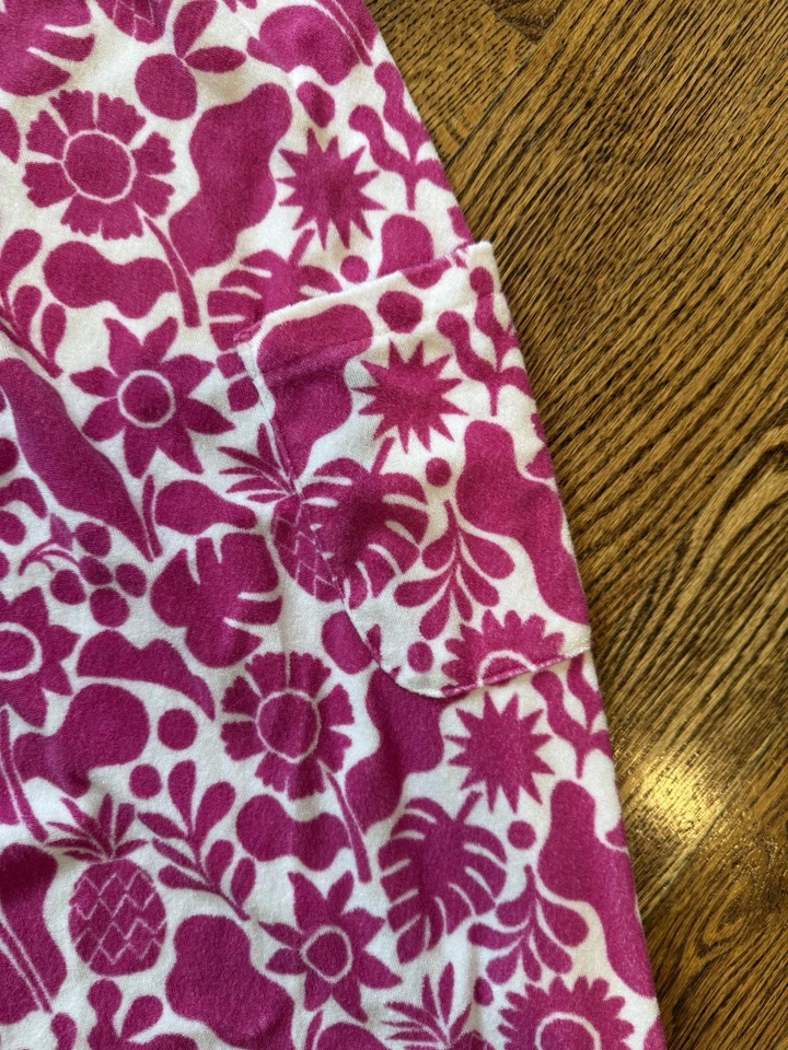 MINI SUELO Toalla de Terry Natación Cubrir Vestido Niñas Talla 11-12y Floral Pájaros Foto 2 de 4