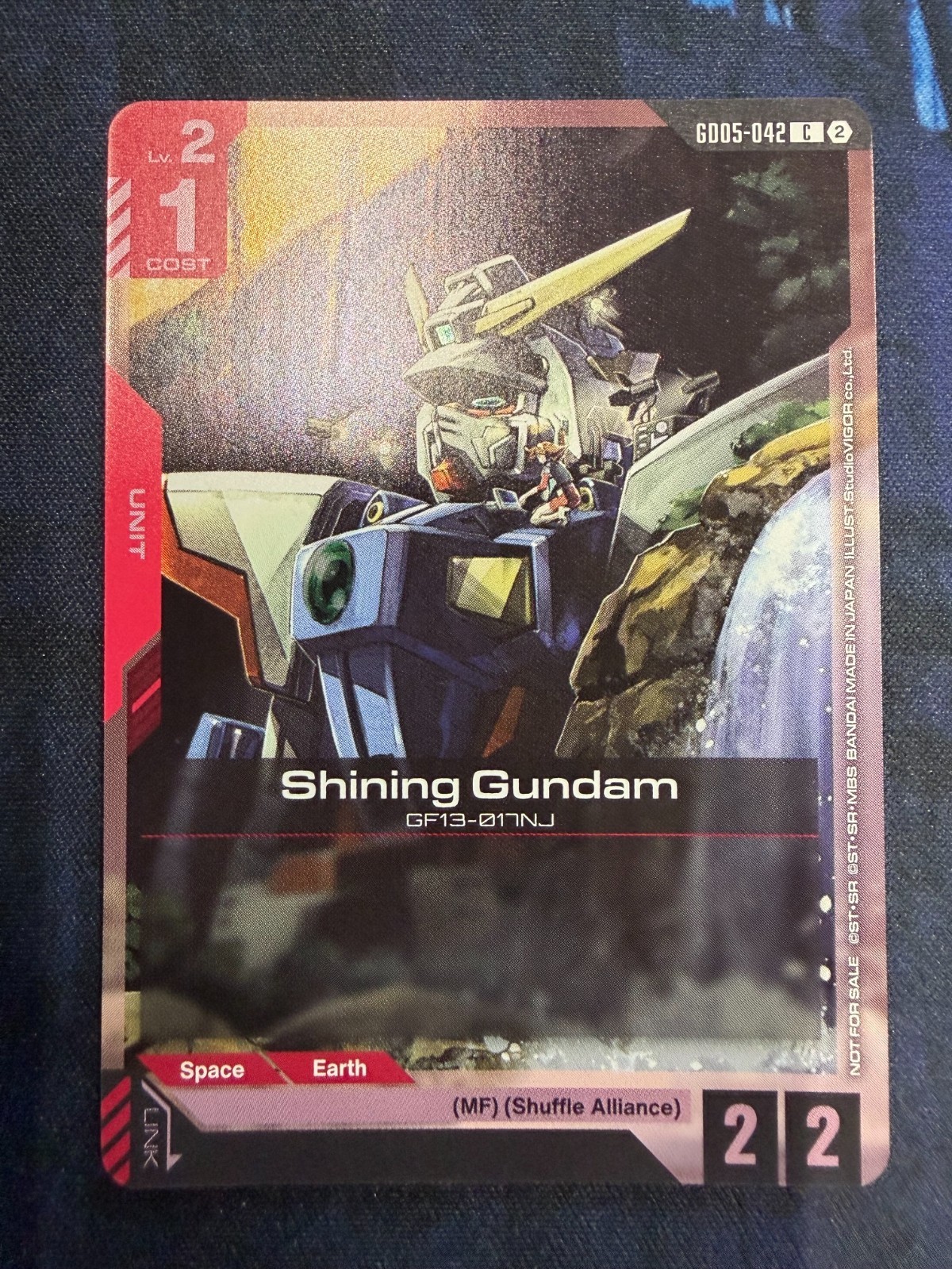 Gundam Card Game Shining Gundam GD05-042 GD05 Release Event English