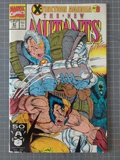Marvel The New Mutants Vol. 1 #97 With Cable & Wolverine 1991 Copper Age